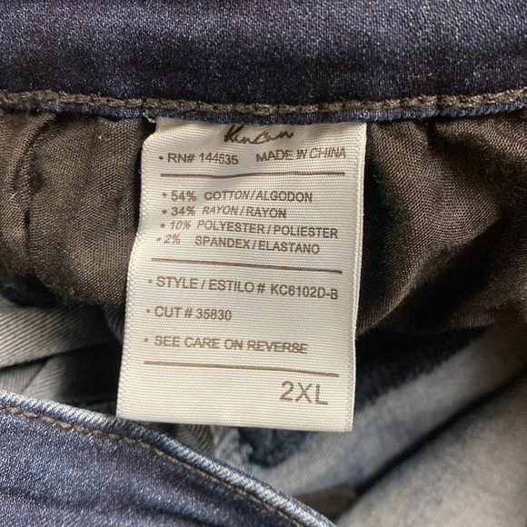 Kancan Wide Leg Flare Jeans size 2XL - Picture 5 of 5